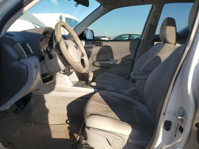 JF2SH6BC4AH778043 - 2010 SUBARU FORESTER XS Beyaz fotoğraf 7