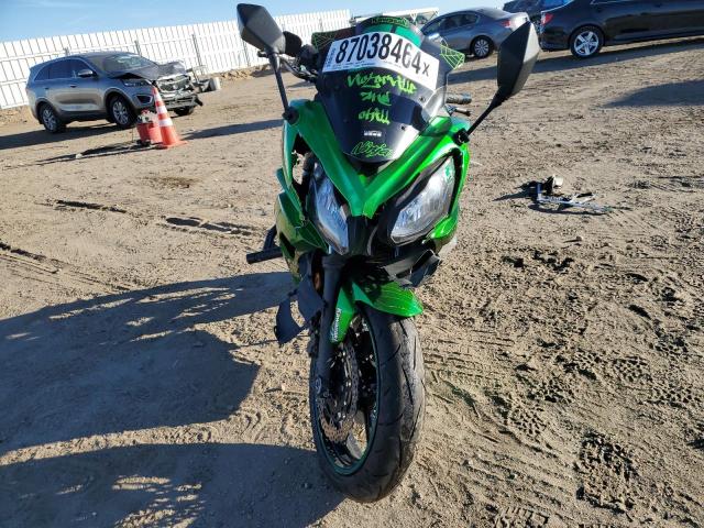 JKAEXEE13FDA18250 - 2015 KAWASAKI EX650 E GREEN photo 2