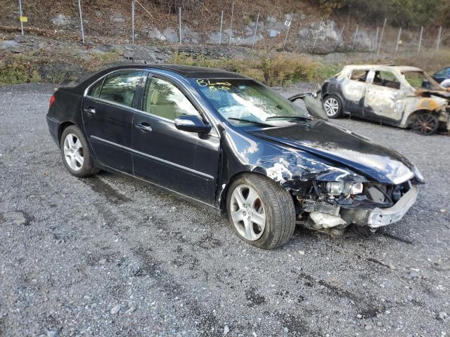 JH4KB16505C014576 - 2005 ACURA RL შავი ფოტო 4