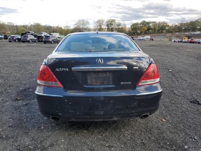 JH4KB16505C014576 - 2005 ACURA RL შავი ფოტო 6