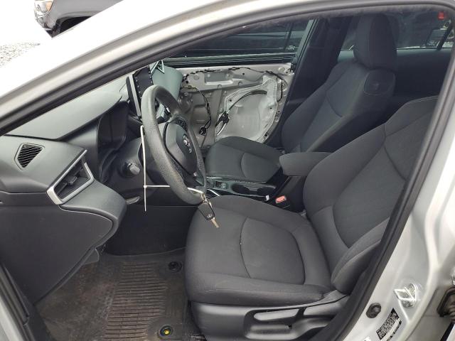 5YFEPRAE5LP059667 - 2020 TOYOTA COROLLA LE SILVER photo 7