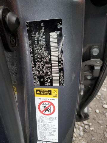 2T2BK1BA3DC219654 - 2013 LEXUS RX 350 BASE GRAY photo 12