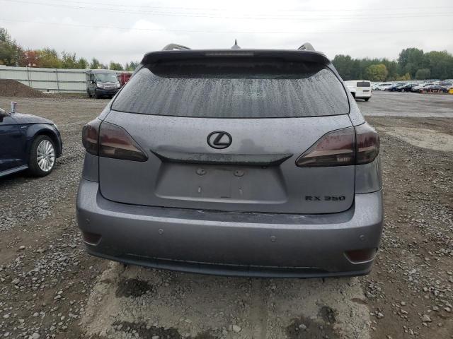 2T2BK1BA3DC219654 - 2013 LEXUS RX 350 BASE GRAY photo 6