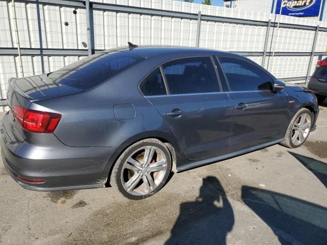 3VW5T7AJ7HM408255 - 2017 VOLKSWAGEN JETTA GLI ნაცრისფერი ფოტო 3