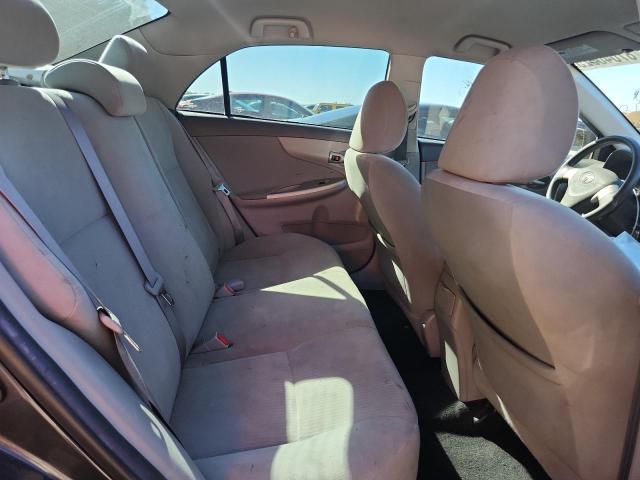 1NXBU4EE1AZ365396 - 2010 TOYOTA COROLLA BASE GRAY photo 10