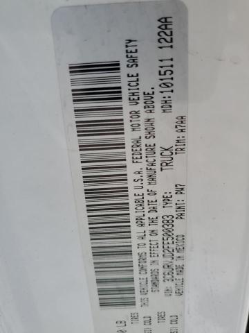 3C6URVJD2FE500383 - 2015 RAM PROMASTER 3500 HIGH Blanc photo 12