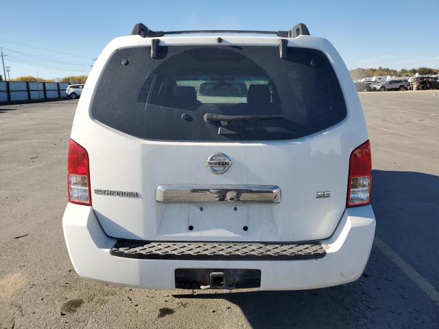 5N1AR18W16C616141 - 2006 NISSAN PATHFINDER LE WHITE photo 6