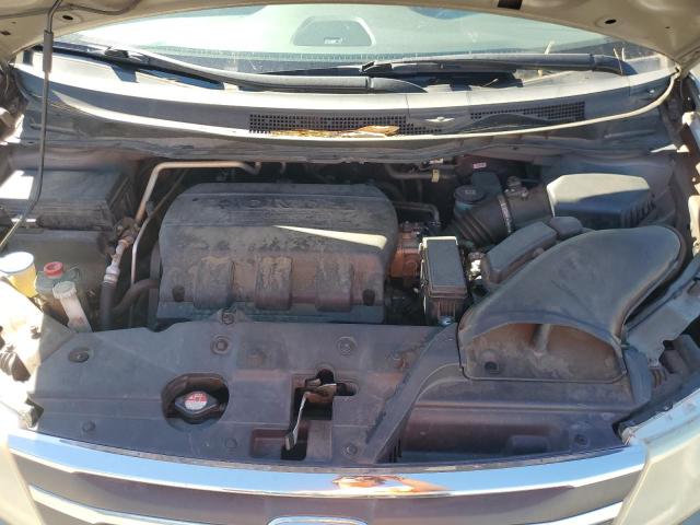 5FNRL5H62BB066803 - 2011 HONDA ODYSSEY EXL BEIGE photo 12