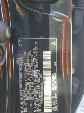 2T2BK1BA0DC168209 - 2013 LEXUS RX 350 BASE 黑色 照片 13