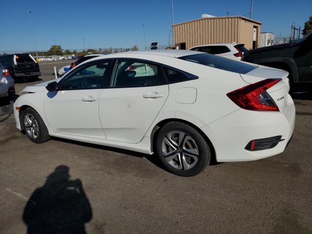 19XFC2F51JE015583 - 2018 HONDA CIVIC LX WHITE photo 2