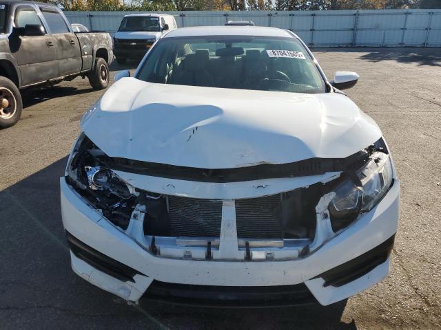 19XFC2F51JE015583 - 2018 HONDA CIVIC LX WHITE photo 5