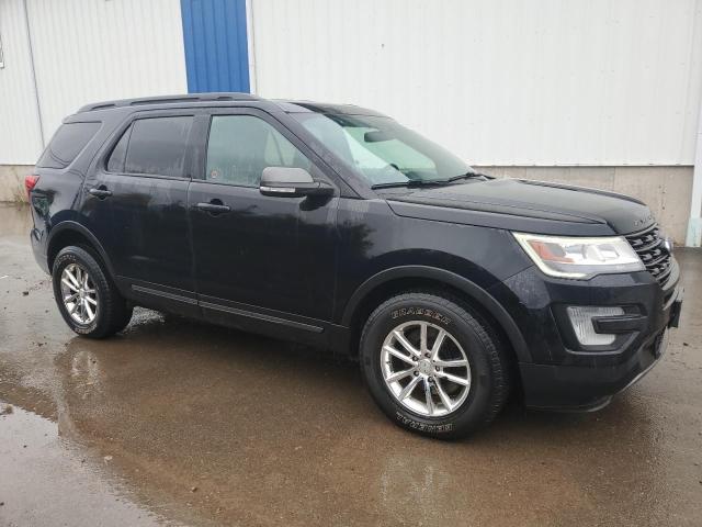 1FM5K8D85HGC10865 - 2017 FORD EXPLORER XLT Schwarz Foto 4