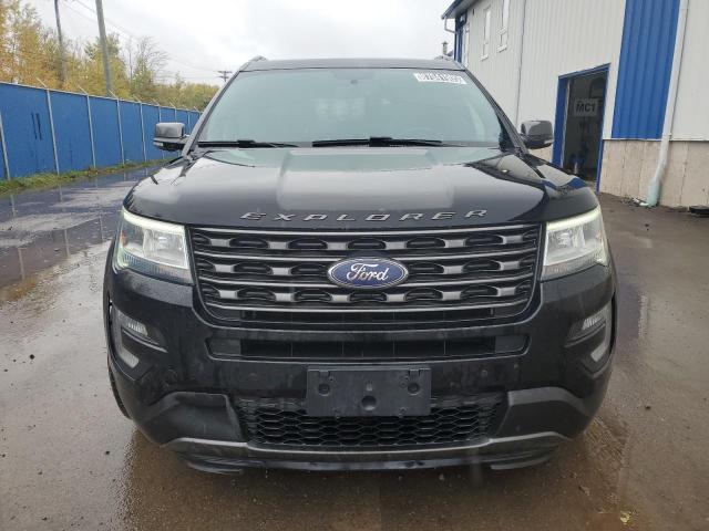 1FM5K8D85HGC10865 - 2017 FORD EXPLORER XLT Schwarz Foto 5