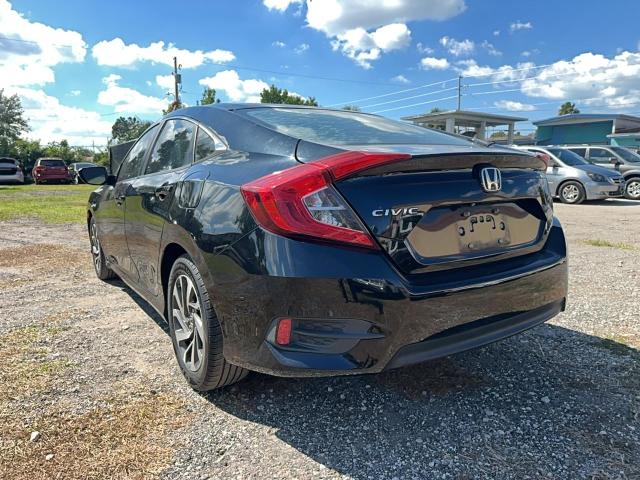 19XFC2F84GE043820 - 2016 HONDA CIVIC EX შავი ფოტო 3