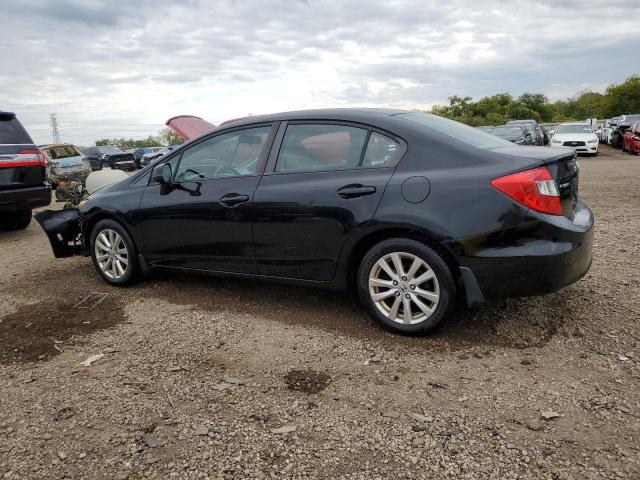 19XFB2F9XCE011816 - 2012 HONDA CIVIC EXL შავი ფოტო 2