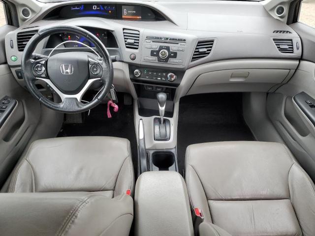 19XFB2F9XCE011816 - 2012 HONDA CIVIC EXL შავი ფოტო 8