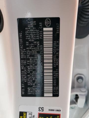 4T1DAACK3SU525269 - 2025 TOYOTA CAMRY XSE თეთრი ფოტო 13