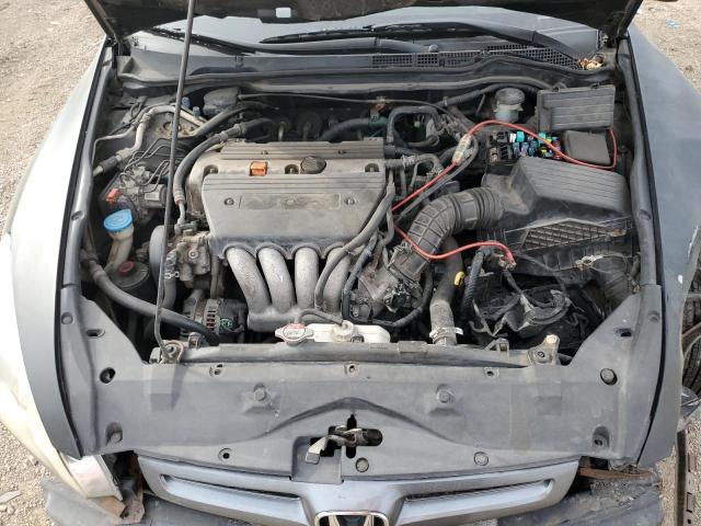 1HGCM56844A147614 - 2004 HONDA ACCORD EX BLACK photo 11