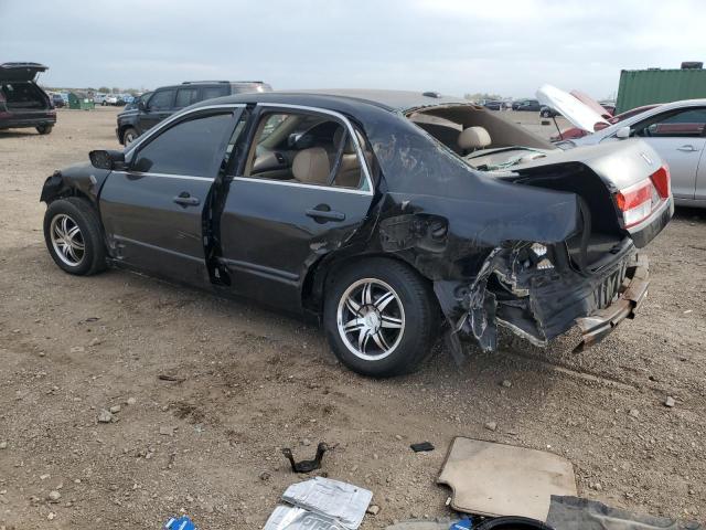 1HGCM56844A147614 - 2004 HONDA ACCORD EX BLACK photo 2
