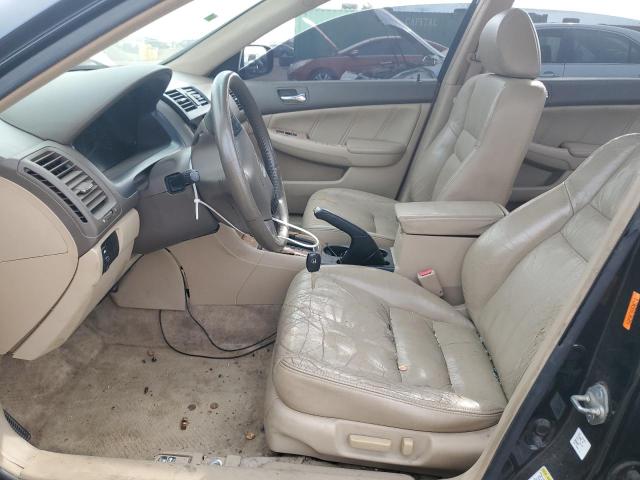 1HGCM56844A147614 - 2004 HONDA ACCORD EX BLACK photo 7