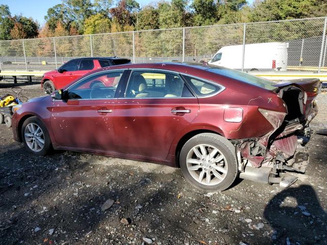 4T1BK1EB3FU191719 - 2015 TOYOTA AVALON XLE BURGUNDY photo 2