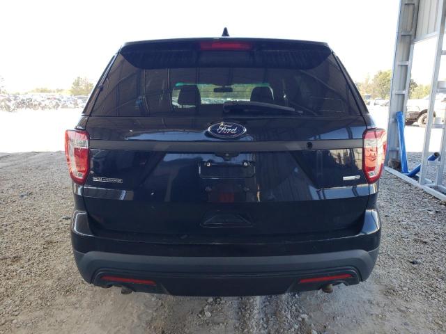 1FM5K8AR0HGB64956 - 2017 FORD EXPLORER POLICE INTERCEPTOR TWO TONE photo 6