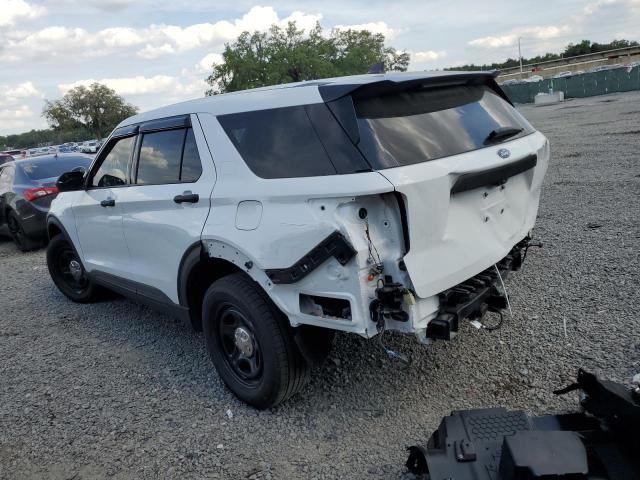 1FM5K8AW9PNA04624 - 2023 FORD EXPLORER POLICE INTERCEPTOR Weiß Foto 3