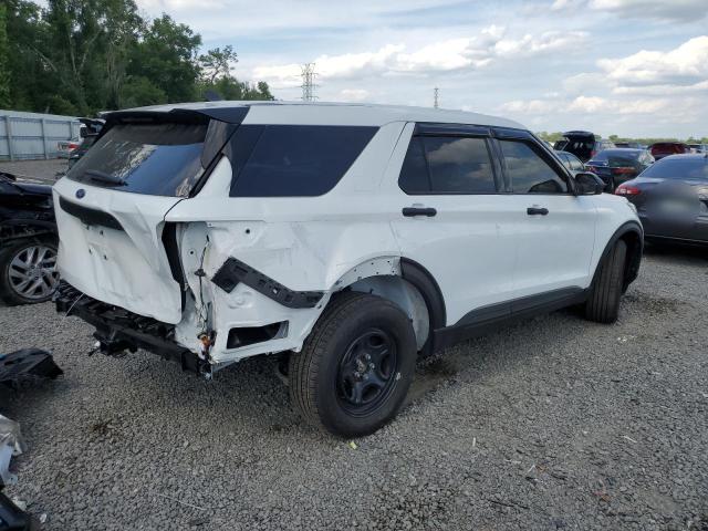 1FM5K8AW9PNA04624 - 2023 FORD EXPLORER POLICE INTERCEPTOR Weiß Foto 5