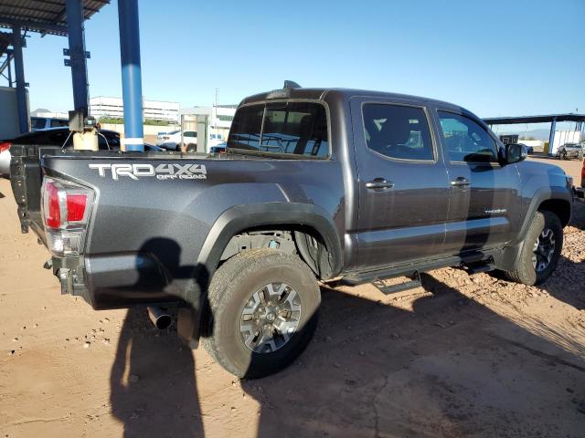 3TMCZ5AN7LM367148 - 2020 TOYOTA TACOMA DOUBLE CAB GRAY photo 3