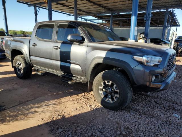 3TMCZ5AN7LM367148 - 2020 TOYOTA TACOMA DOUBLE CAB GRAY photo 4