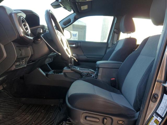 3TMCZ5AN7LM367148 - 2020 TOYOTA TACOMA DOUBLE CAB GRAY photo 7