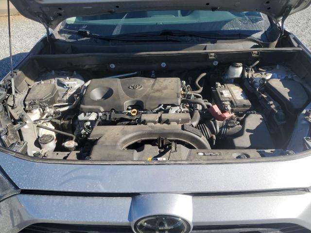 2T3H1RFV9MC129476 - 2021 TOYOTA RAV4 LE SILVER photo 11