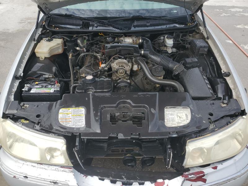 1LNHM82W9YY876405 - 2000 LINCOLN TOWN CAR SIGNATURE Сріблястий фото 11