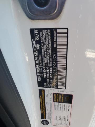 WDDWJ8EB5LF935330 - 2020 MERCEDES-BENZ C 300 4MATIC WHITE photo 12