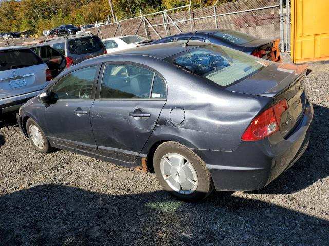 JHMFA36258S003203 - 2008 HONDA CIVIC HYBRID ლურჯი ფოტო 2