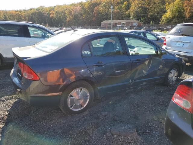 JHMFA36258S003203 - 2008 HONDA CIVIC HYBRID ლურჯი ფოტო 3