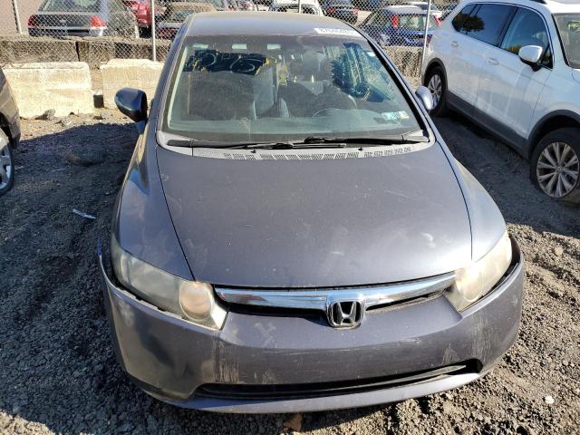 JHMFA36258S003203 - 2008 HONDA CIVIC HYBRID ლურჯი ფოტო 5