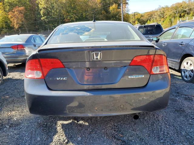 JHMFA36258S003203 - 2008 HONDA CIVIC HYBRID ლურჯი ფოტო 6