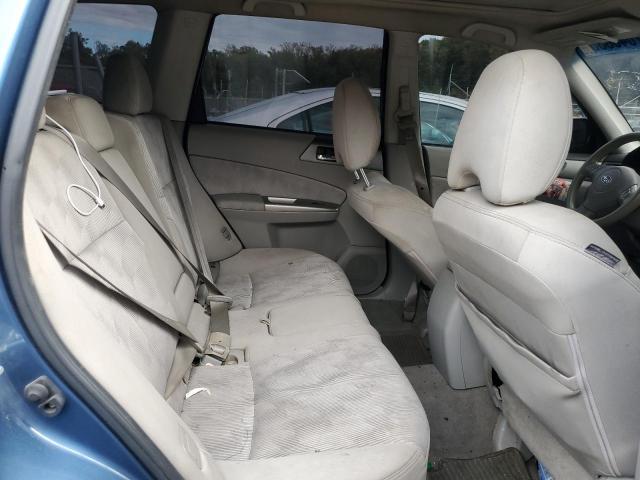 JF2SH63689H796906 - 2009 SUBARU FORESTER 2.5X PREMIUM BLUE photo 11