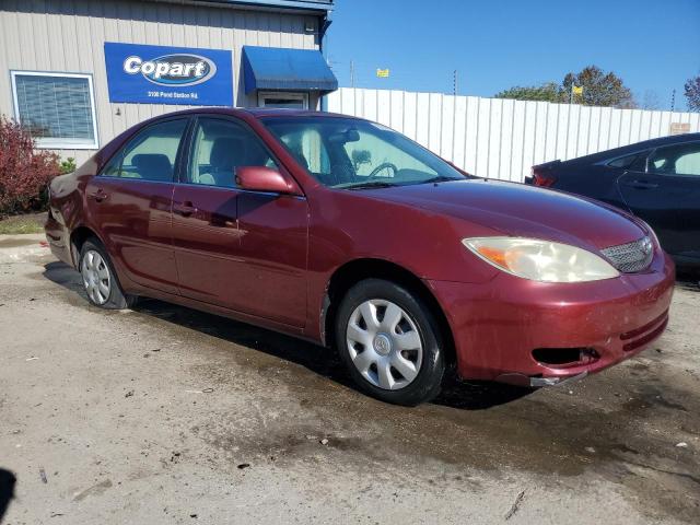 JTDBE32K420004839 - 2002 TOYOTA CAMRY LE 勃艮第红 照片 4