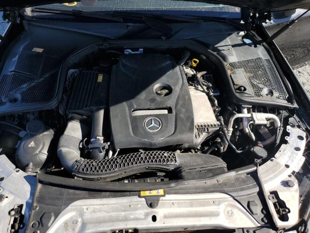 WDDWJ4KB0HF368142 - 2017 MERCEDES-BENZ C 300 4MATIC BLACK photo 11
