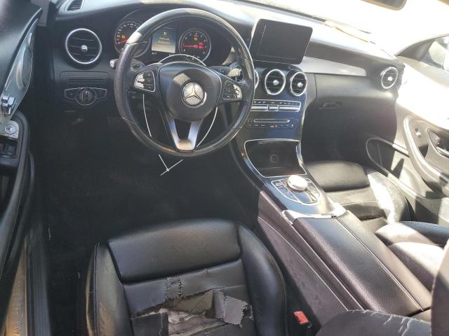 WDDWJ4KB0HF368142 - 2017 MERCEDES-BENZ C 300 4MATIC BLACK photo 8