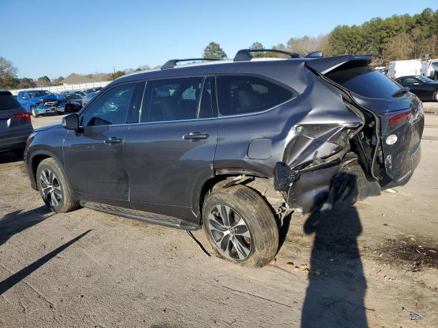 5TDGZRAHXNS111351 - 2022 TOYOTA HIGHLANDER XLE GRAY photo 2