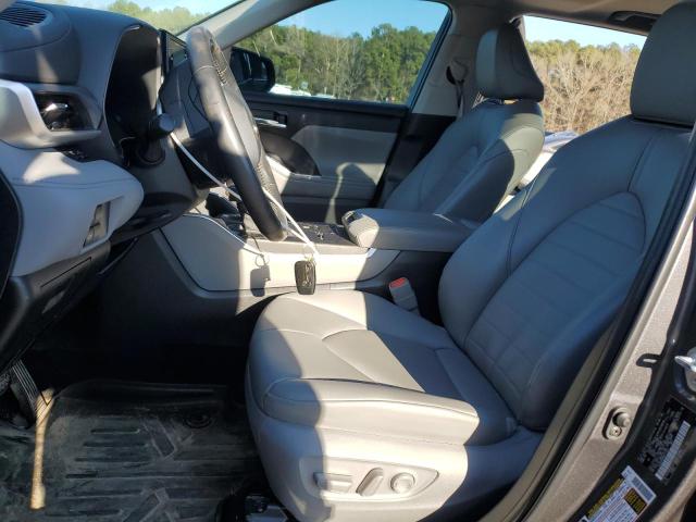 5TDGZRAHXNS111351 - 2022 TOYOTA HIGHLANDER XLE GRAY photo 7