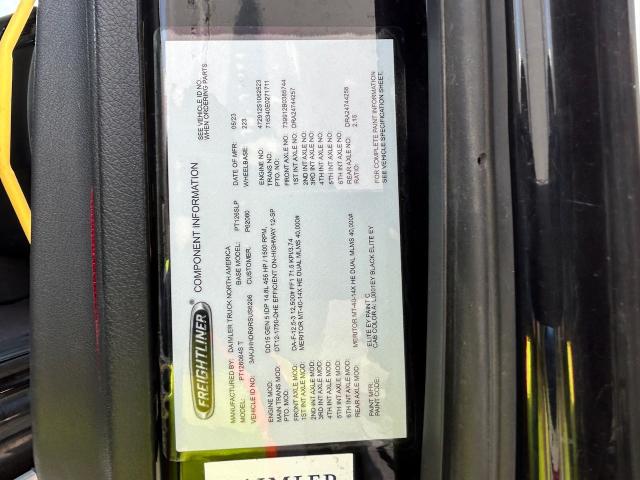 3AKJHHDR9RSUS6296 - 2024 FREIGHTLINER CASCADIA 1 Noir photo 9