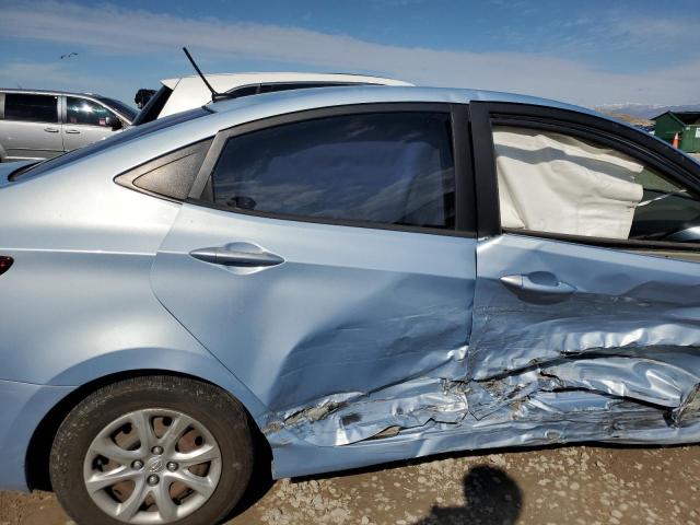 KMHCT4AE9CU200714 - 2012 HYUNDAI ACCENT GLS ლურჯი ფოტო 10