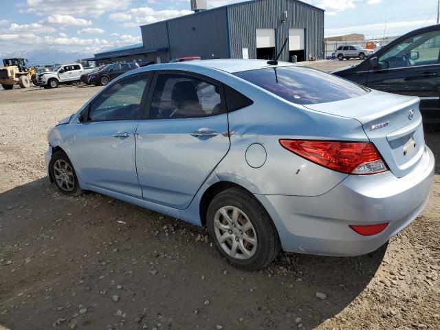 KMHCT4AE9CU200714 - 2012 HYUNDAI ACCENT GLS ლურჯი ფოტო 2