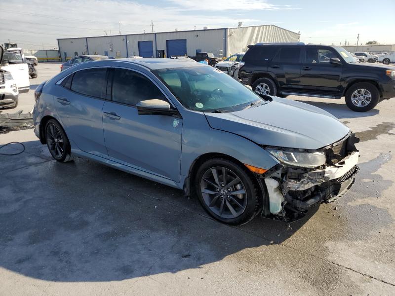 SHHFK7H66LU206160 - 2020 HONDA CIVIC EX BLUE photo 4