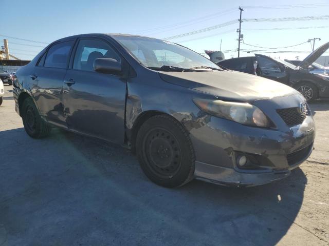 1NXBU40E29Z116270 - 2009 TOYOTA COROLLA BASE ნაცრისფერი ფოტო 4