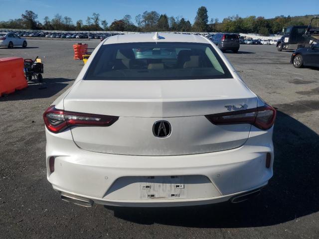 19UUB5F49MA011406 - 2021 ACURA TLX TECHNOLOGY WHITE photo 6
